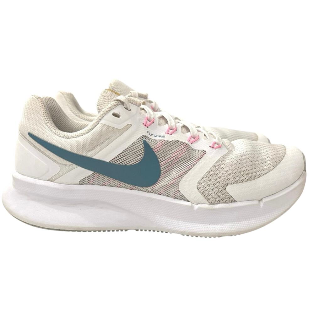 Nike Womens Run Swift 3 running shoe Sail/Blue Whisper/White Sz 8 athletic - Picture 3 of 10